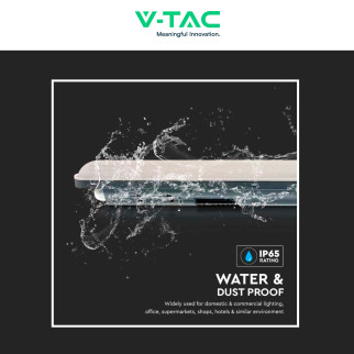 VT-1253 Tubo Plafoniera LED SMD 36W IP65 120cm V-Tac