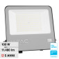 V-Tac Pro VT-44101 Faro LED 100W Faretto SMD IP65 Chip Samsung Colore Nero - SKU 8846 / 8847