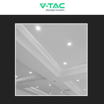 VT-26451 Faretto LED COB Rotondo da Incasso 40W Bianco V-Tac