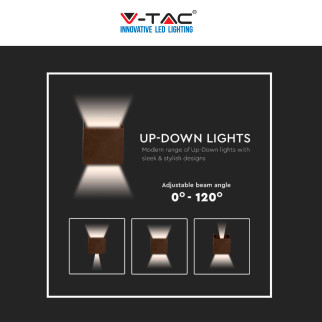 VT-759-12 Lampada LED da Muro 11W SMD Applique IP65 V-Tac