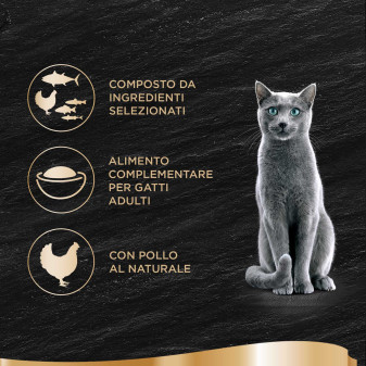 Sheba Filets Pollo con Gamberetti e Pesce dell'Oceano per Gatti 60g