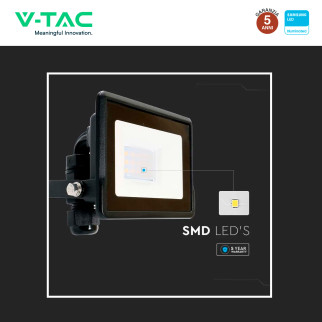 VT-118 Faro LED 10W SMD Chip Samsung IP65 V-Tac