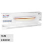 V-Tac VT-819 Lampada LED da Muro 16W SMD IP44 Applique Ruotabile Colore Bianco - SKU 218533 / 218534
