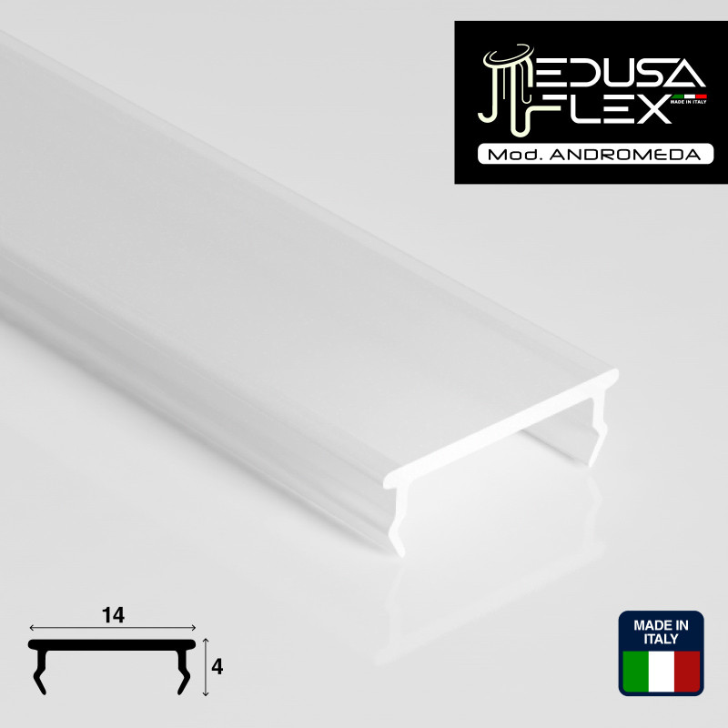 Medusaflex Andromeda Copertura Opaca per Profilo in Alluminio 80m