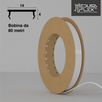 Medusaflex Andromeda Copertura Opaca per Profilo in Alluminio 80m