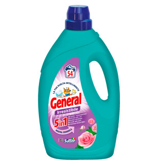 Irresistibile 5in1 Detersivo Liquido per Lavatrice 54 Lavaggi General