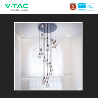 VT-1812 Lampadina LED E27 3,7W G45 MiniGlobo SMD Chip Samsung V-Tac