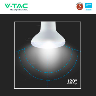 VT-280 Lampadina LED E27 11W Reflector R80 SMD Chip Samsung V-Tac