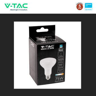 VT-280 Lampadina LED E27 11W Reflector R80 SMD Chip Samsung V-Tac