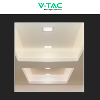 VT-61003 Mini Pannello LED Quadrato 3W SMD da Incasso V-Tac