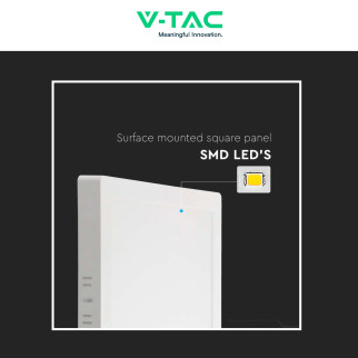 VT-60024 Mini Pannello LED Quadrato 24W SMD V-Tac