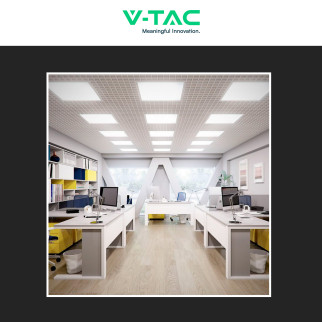VT-60036 10 Pannelli LED Quadrati 60x60 36W SMD Driver V-Tac