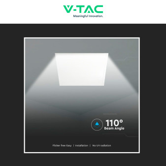 VT-60036 10 Pannelli LED Quadrati 60x60 36W SMD Driver V-Tac
