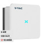 V-Tac VT-6605310 INVT Inverter On Grid 5kW Trifase IP66 per Impianto Fotovoltaico CEI 0-21 - SKU 11381