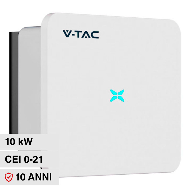 VT-6610310 Inverter 10kW Trifase Pannelli Fotovoltaici CEI 0-21 V-Tac