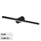 V-Tac VT-7022 Lampada LED da Specchio 10W Wall Light IP65 Colore Nero - SKU 405831 / 405841