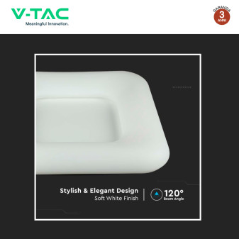 VT-7463 Plafoniera LED Quadrata 40W SMD CCT V-Tac Gallery