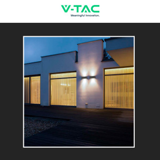 Lampada LED da Muro 24W VT-8125 SMD Colore Grigio V-Tac
