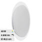V-Tac Gallery VT-8401 Plafoniera LED Rotonda 20W/40W SMD CCT 3in1 Effetto Cielo Stellato Dimmerabile Telecomando - SKU 2114741