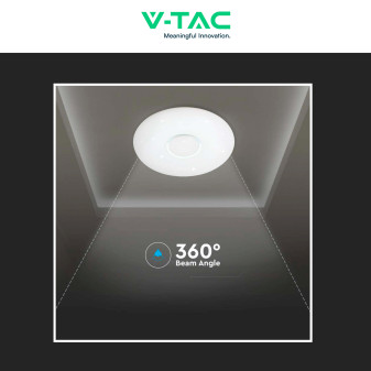 VT-8405 Plafoniera LED Tonda 40W SMD CCT 3in1 V-Tac Gallery