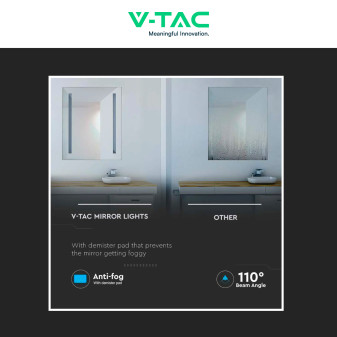 VT-8700 Lampada LED a Specchio 35W Anti-Fog SMD V-Tac