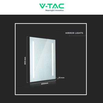 VT-8800 Lampada LED a Specchio 42W Anti-Fog SMD V-Tac