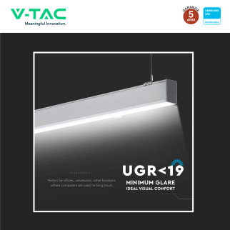 VT-7-43 Lampada LED a Sospensione 40W SMD Chip Samsung V-Tac
