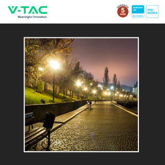 VT-139ST Lampada Stradale LED 50W IP65 SMD Samsung V-Tac Pro