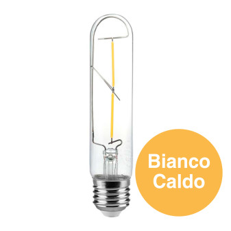 VT-2042 Lampadina LED E27 2W Bulb T30 Filament Vetro V-Tac