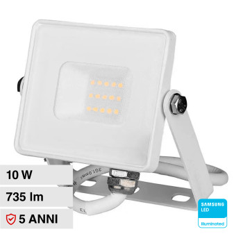 VT-10 Faro LED Floodlight 10W SMD Chip Samsung IP65 V-Tac