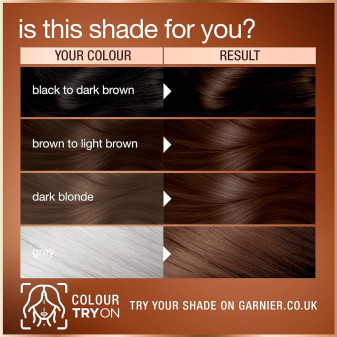 Garnier Good Tinta Permanente per Capelli Colore 4.0 Castano Cioccolato