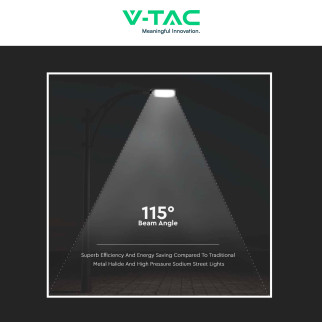 VT-150100ST Lampada Stradale LED 100W SMD Lampione IP65 V-Tac