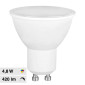 V-Tac VT-2244 Lampadina LED GU10 4,8W Faretto Spotlight SMD RGB+W Dimmerabile con Telecomando - SKU 2927 / 2930