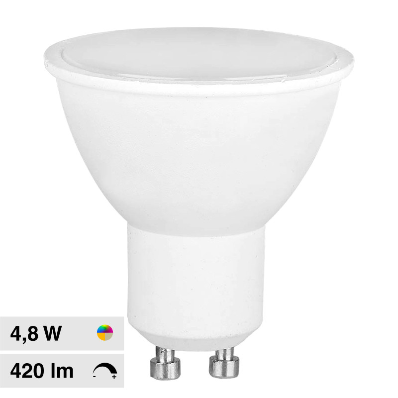 VT-2244 Lampadina LED SMD GU10 4,8W RGB V-Tac