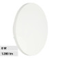 V-Tac VT-743 Lampada LED da Muro 8W Wall Light IP65 Applique Colore Bianco Forma Rotonda - SKU 217527