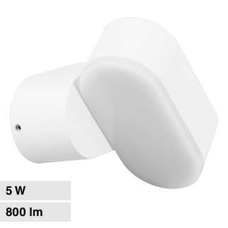 VT-816 Lampada LED da Muro 5W SMD IP65 Colore Bianco V-Tac