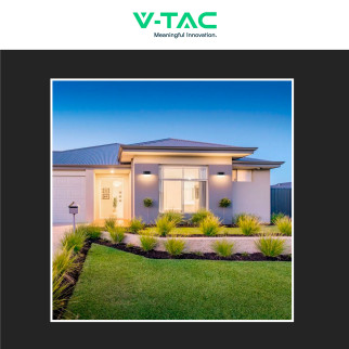VT-816 Lampada LED da Muro 5W SMD IP65 Colore Nero V-Tac