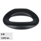 V-Tac VT-811 Lampada LED da Muro 9W Wall Light SMD Applique Colore Nero Forma Rotonda - SKU 218309