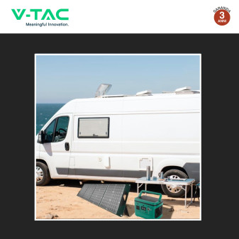 VT-606N Accumulatore Portatile LiFePO4 576Wh 600W V-Tac