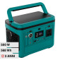 V-Tac VT-606 Accumulatore Portatile al Litio 568Wh 500W Ricaricabile Compatibile con Sistema Fotovoltaico Portatile - SKU 11442