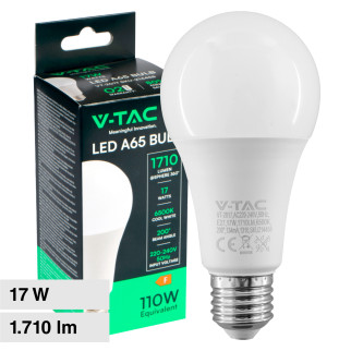 VT-2017 Lampadina LED E27 17W Goccia A65 Goccia SMD V-Tac