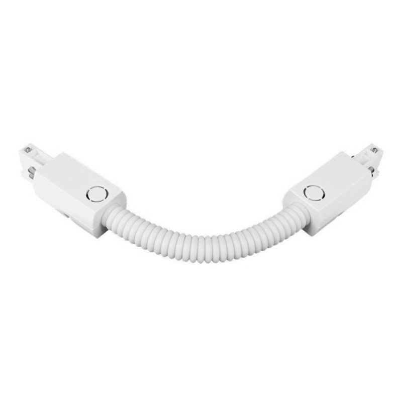 Connettore Flessibile a 4 Poli Colore Bianco per Track Light V-Tac