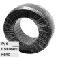 V-Tac Cavo FV-6 di Collegamento per Pannelli Solari Fotovoltaici Colore Nero - Bobina da 500 metri - SKU 11806