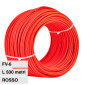 V-Tac Cavo FV-6 di Collegamento per Pannelli Solari Fotovoltaici Colore Rosso - Bobina da 500 metri - SKU 11808
