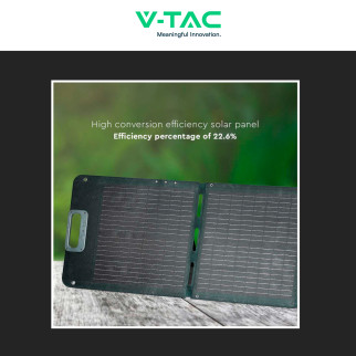 VT-10240 2 Pannelli Fotovoltaici 120W Portatili IP67 V-Tac