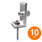 V-Tac Supporto a L per Installazione Pannelli Solari Fotovoltaici - 10 pezzi - SKU 11583