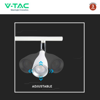 VT-813 Lampada LED da Parete 13,5W SMD Colore Bianco V-Tac