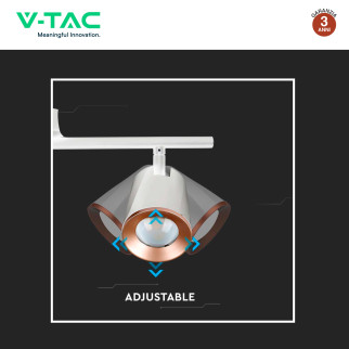 VT-818 Lampada LED da Parete 15W SMD Colore Bianco V-Tac