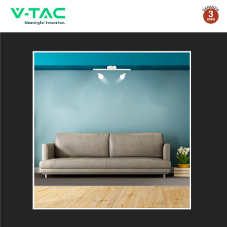 VT-810 Lampada LED Parete 9W SMD Colore Bianco V-Tac