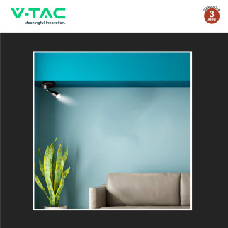 VT-805 Lampada LED da Parete 4,5W SMD Colore Nero V-Tac